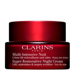 Clarins Cosméticos Faciais Multi - Intensive Nuit Creme de Noite Firmador para Pele Seca