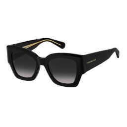 Tommy Hilfiger Eyewear Óculos de sol para mulheres TOMMY TH 1862/S 807 T51 SOL 140 BLACK