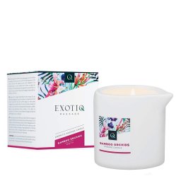 Edc Bem-estar íntimo Exotiq Massage Candle Bamboo Orchids