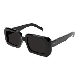 Saint Laurent Óculos de sol unisexo SL 534 Sunrise Black 001 T52 145