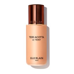 Guerlain Maquilhagem Terracota Le Teint Duração do efeito de cara 24H da perfeição natural da fundação da composição boa - nenhuma transferência 3.5W WARM / DORÉ
