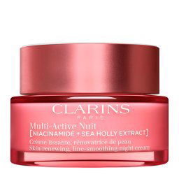 Clarins Cosméticos Faciais Multi-Active Nuit Creme Alisador - Todos os Tipos de Pele