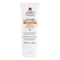 Kiehl's Protetor solar para o rosto Ultra Light Daily UV Defense SPF50 Pa+++ Protetor solar