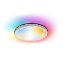 Aigostar LED RGBW 18W 230V IP44 pr. 30 cm stmívatelné koupelnové svítidlo s DO