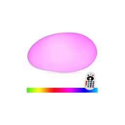 Lâmpada LED RGB externa dimável 1W 5V 28cm IP67 1000mAh + controle remoto