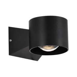 Iluminação de parede exterior LED LED/5W/230V 3000K IP65 preto