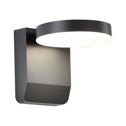 LED Arandela Flexível Exterior 17W 230V IP65 3000K Preta