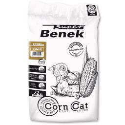 35l Corn Cat Golden Super Benek areia biodegradável para gatos