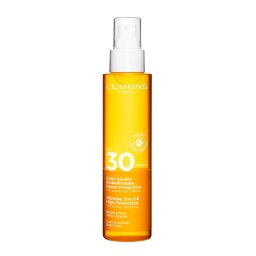 Clarins Protetor solar Corpo Huile Solaire Embellissante Óleo de Alta Proteção FPS30+