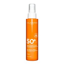 Clarins Protetor solar Corpo Brume Solaire Embellissante Névoa Solar de Alta Proteção FPS50+