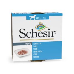 6x150g atum Schesir comida húmida cães