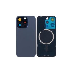 Vidro Traseiro Iphone 15 Pro Max EXTRA GLASS Azul