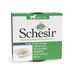 6x150g frango Schesir comida húmida cães