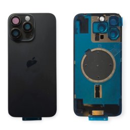 Tampa Traseira iPhone 16 Pro Max Preto Com Lentes