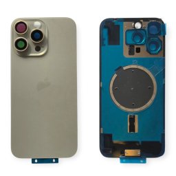 Tampa Traseira iPhone 16 Pro Max Cinza Com Lentes