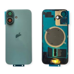 Tampa Traseira iPhone 16 Verde Com Lentes