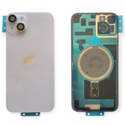 Tampa Traseira iPhone 14 Plus Lavanda Com Lentes