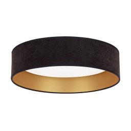Brilagi - Iluminação de teto LED VELVET LED/24W/230V 3000/4000/6400K preta/dourada