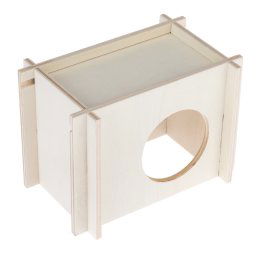 TIAKI Casa para pequenos animais Tamanho S: 17 x 11 x 12
