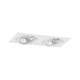 Argon 1046 - Luminária de teto OLIMP 2xGU10-AR111/12W/230V branca