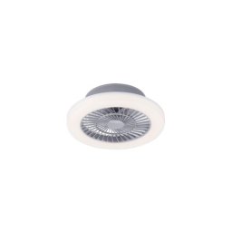 Leuchten Direkt 14645-55 - Iluminação LED com ventoinha LEONARD LED/27W/230V