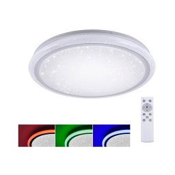 Leuchten Direkt 15220-16 - Iluminação LED RGB com regulação LUISA LED/28W/230V + CR