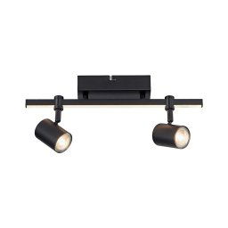 Paul Neuhaus 6524-18 - LED spot BARIK 2xGU10/4,5W/230V + LED/5W
