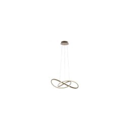Leuchten Direkt 15402-60 - Candelabro suspenso LED com regulação MARIA LED/25W/230V