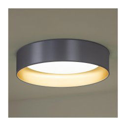 Duolla - Iluminação de teto LED ROLLER LED/24W/230V diâmetro 45 cm prateado/dourado