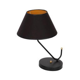 Lâmpada de mesa VICTORIA 1xE27/60W/230V preto antigo