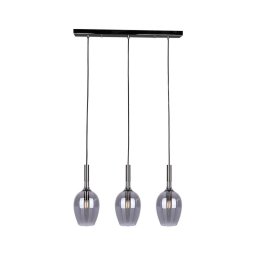Candelabro suspenso TANGO 3xE14/40W/230V preto