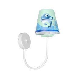 Iluminação de parede de criança DOLPHIN 1xE14/40W/230V