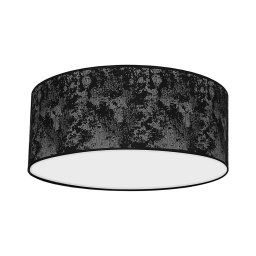 Iluminação de teto SATINO 2xE27/60W/230V preta/cinzenta