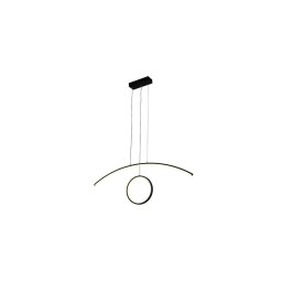 Lustre LED dimmable em cabo LED/55W/230V 3000-6500K + comando remoto