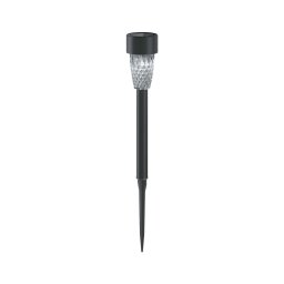 Aigostar - Candeeiro solar LED LED/0,006W/1,2V 29,7 cm preto 6500K IP44