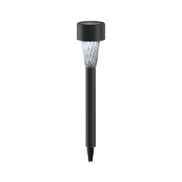 Aigostar - Candeeiro solar LED LED/0,006W/1,2V 29,5 cm preto 6500K IP44
