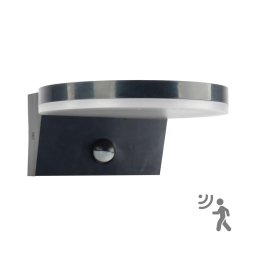 LED Iluminação de parede exterior com sensor TESA LED/10W/230V IP54 preto