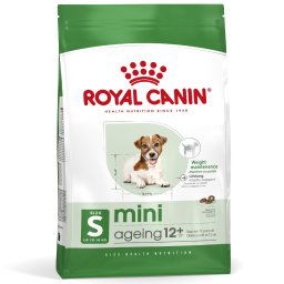2x3,5kg Mini Ageing 12+ Royal Canin ração cão