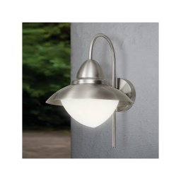 Eglo 33583 - Aplique de parede exterior LED RGBW SIDNEY 1xE27/9W/230V IP44