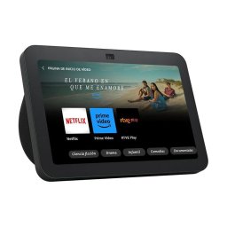 Assistente Virtual Amazon Alexa Echo Show 8 - 3ª Geração Preto
