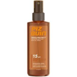 Piz Buin Tan e Protect Óleo Solar em Spray Intensificador do Bronzeado SPF15 150ml