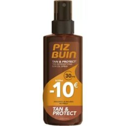 Piz Buin Tan e Protect Óleo Solar em Spray Intensificador do Bronzeado SPF30 2x150ml