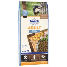 2x15kg Adult peixe e batata bosch ração para cães