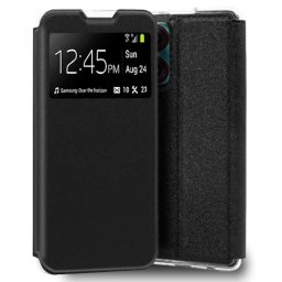 Capa ZTE Blade A34 Flip Book com Janela Preto