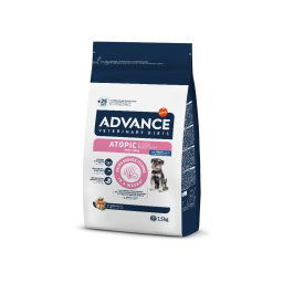 1,5kg Atopic Mini Advance Veterinary Diets ração cães