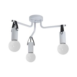 Eglo 98281 - Candelabro integrado APRICALE 3xE27/60W/230V