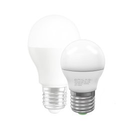 Lâmpada LED ECOLINE G45 E27/7W/230V 4000K - Brilagi