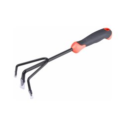 Extol Premium - Cultivador de jardinagem com três dentes de 32 cm