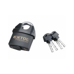 Extol Premium - Cadeado impermeável 60 mm preto