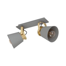 Eglo 43836 - Foco TWICKEN 2xE27/40W/230V